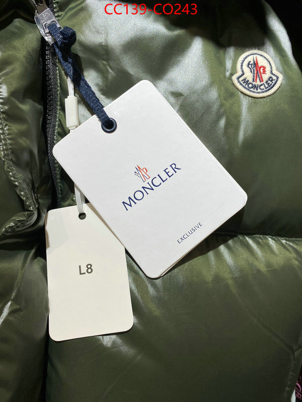 Down jacket Women-Moncler,buy 1:1 , ID: CO243,$: 139USD