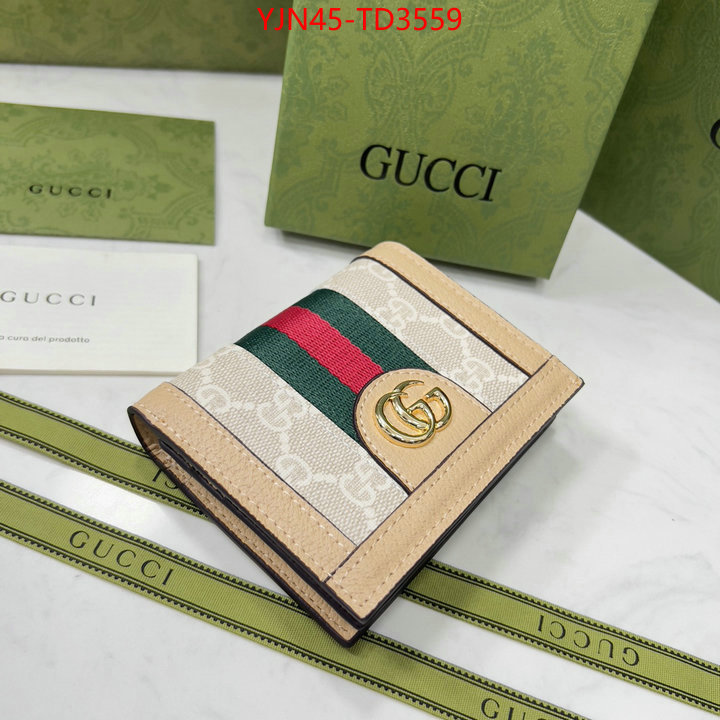 Gucci Bags(4A)-Wallet-,best replica ,ID: TD3559,$: 45USD