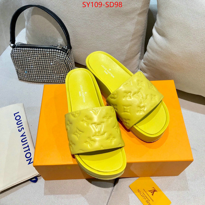 Women Shoes-LV,1:1 replica wholesale , ID: SD98,$: 109USD