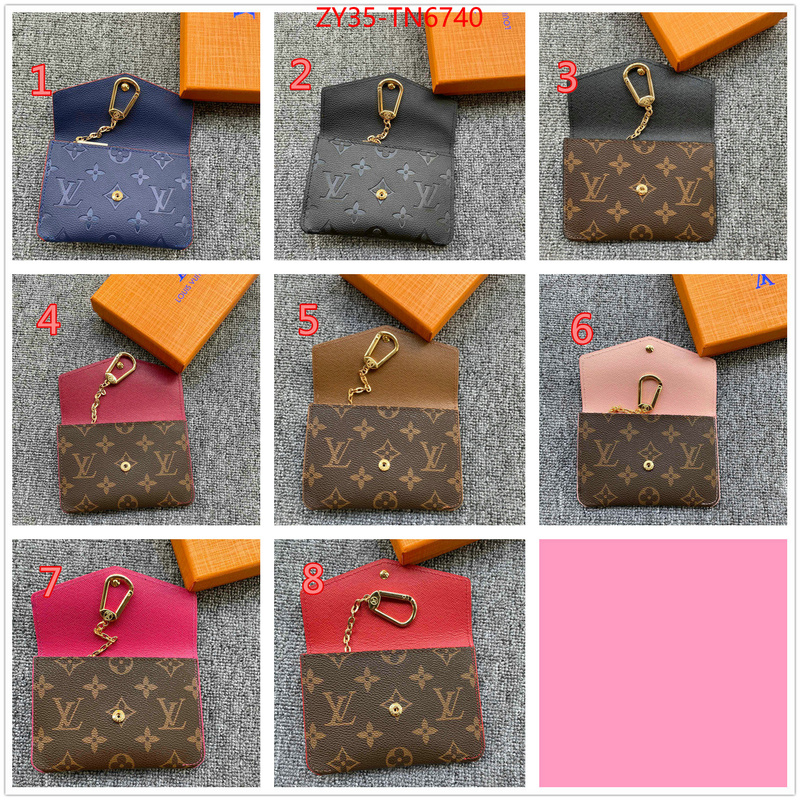 LV Bags(4A)-Wallet,ID: TN6740,$: 35USD