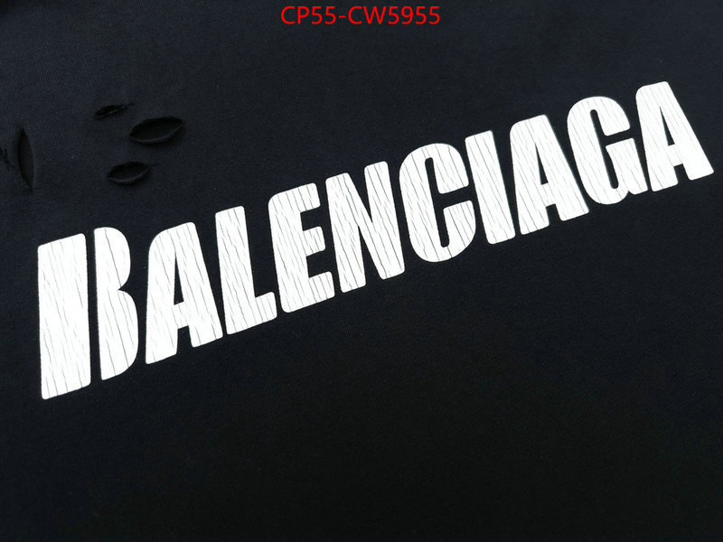 Clothing-Balenciaga,aaaaa+ replica designer , ID: CW5955,$: 55USD