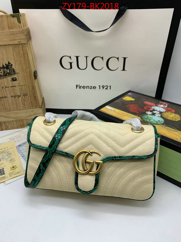 Gucci Bags(TOP)-Marmont,ID: BK2018,$:179USD