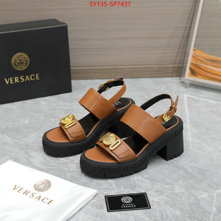 Women Shoes-Versace,fake designer , ID: SP7437,$: 135USD