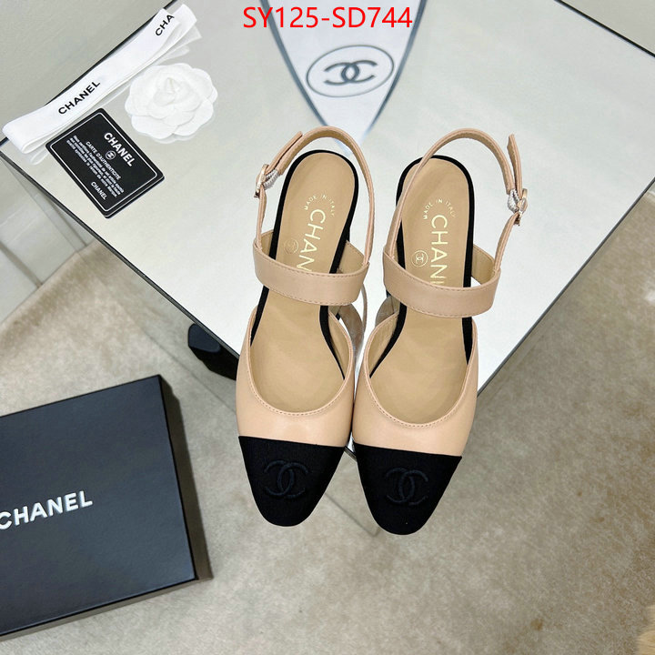 Women Shoes-Chanel,best replica quality , ID: SD744,$: 125USD