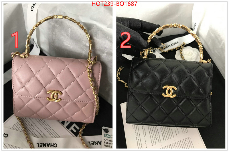 Chanel Bags(TOP)-Diagonal-,ID: BO1687,$: 239USD