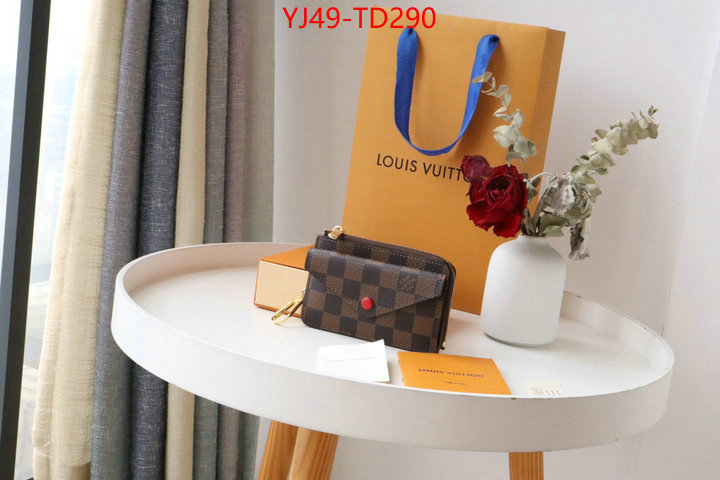 LV Bags(4A)-Wallet,ID: TD290,$: 49USD