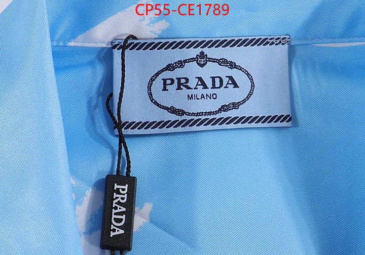 Clothing-Prada,replica , ID: CE1789,$: 55USD