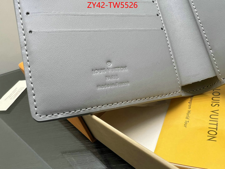 LV Bags(4A)-Wallet,best quality designer ,ID: TW5526,$: 42USD