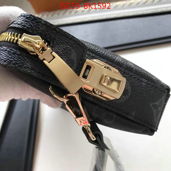 LV Bags(4A)-Wallet,ID: BK1592,$:59USD