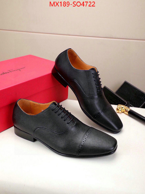 Men shoes-Ferragamo,good quality replica , ID: SO4722,$: 189USD