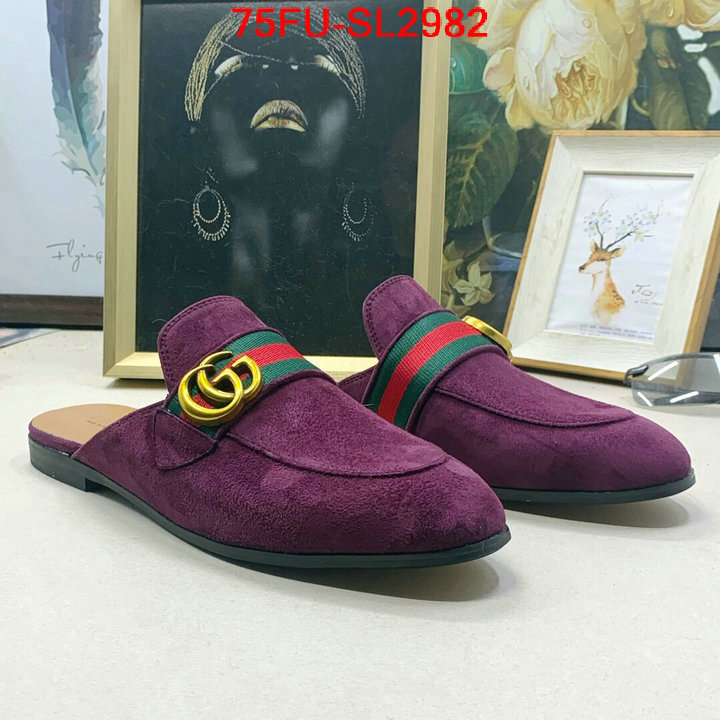 Women Shoes-Gucci,aaaaa quality replica , ID: SL2982,$: 75USD