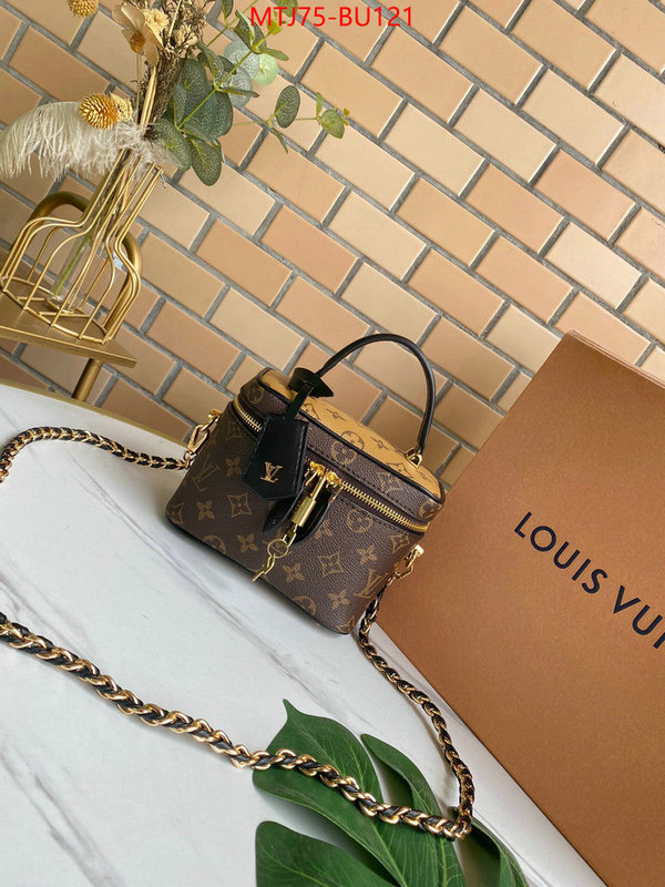 LV Bags(4A)-Vanity Bag-,replica shop ,ID: BU121,$: 75USD