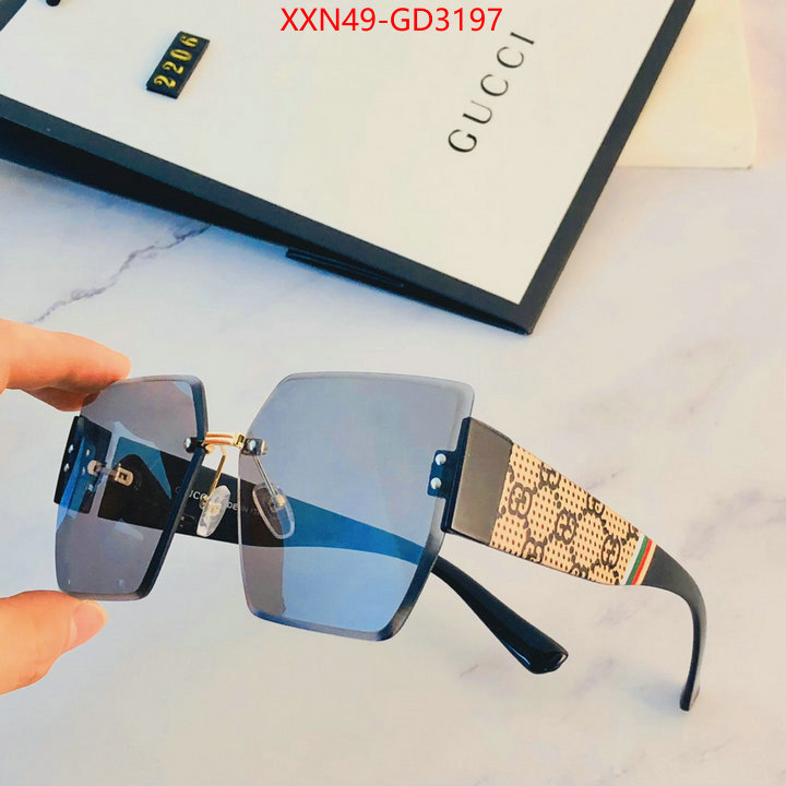 Glasses-Gucci,replica aaaaa designer , ID: GD3197,$: 49USD