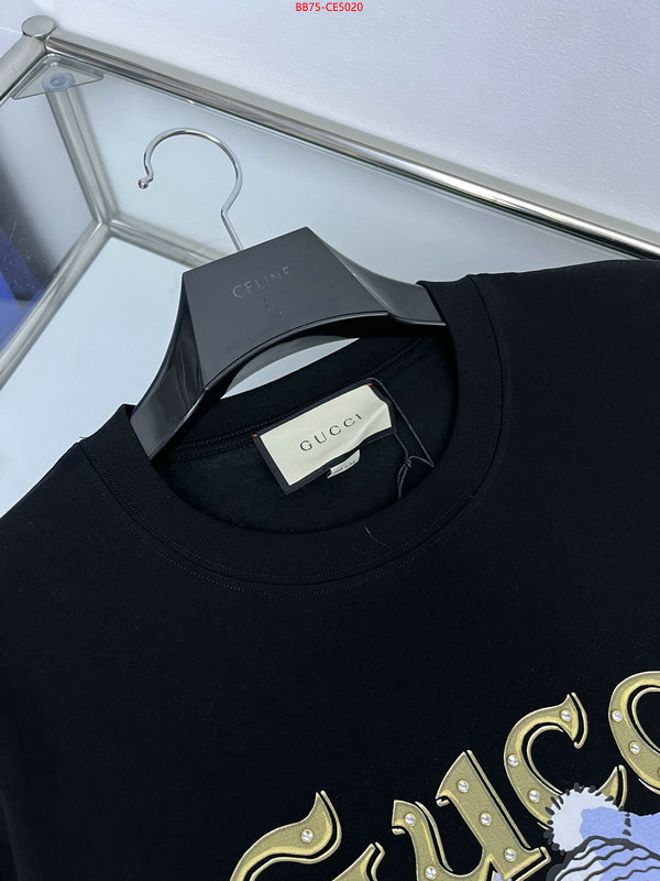 Clothing-Gucci,where quality designer replica , ID: CE5020,$: 75USD