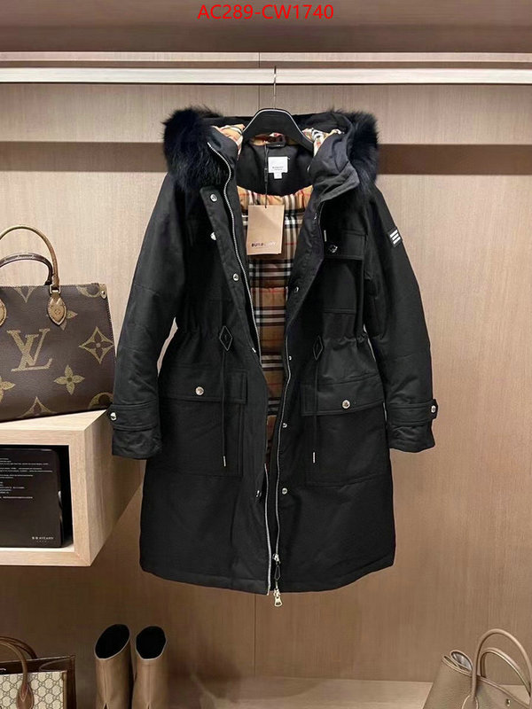 Down jacket Women-Burberry,2023 replica , ID: CW1740,$: 289USD