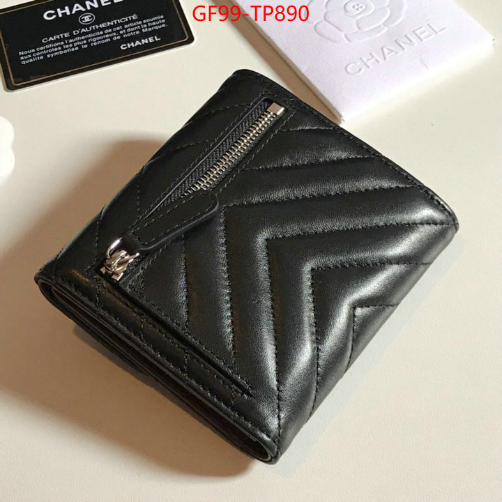 Chanel Bags(TOP)-Wallet-,ID: TP890,$: 99USD