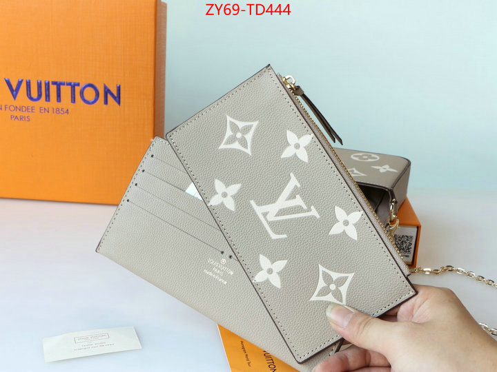 LV Bags(4A)-Wallet,ID: TD444,$: 69USD