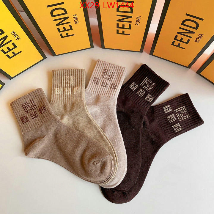 Sock-Fendi,replica shop ,are you looking for , ID: LW1444,$: 29USD