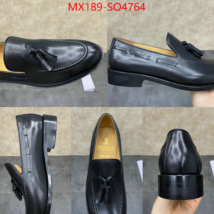 Men Shoes-Brunello Cucinelli,high quality 1:1 replica , ID: SO4764,$: 189USD