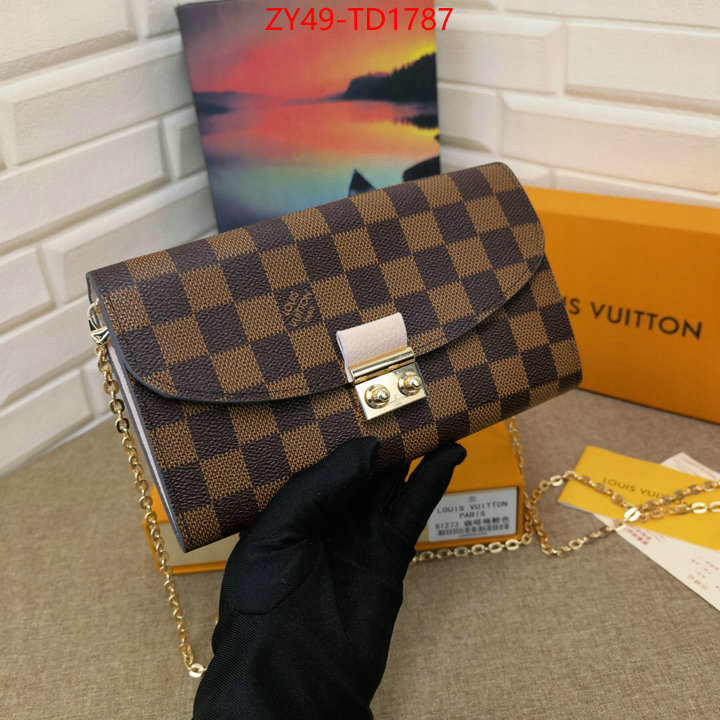 LV Bags(4A)-Wallet,ID: TD1787,$: 49USD