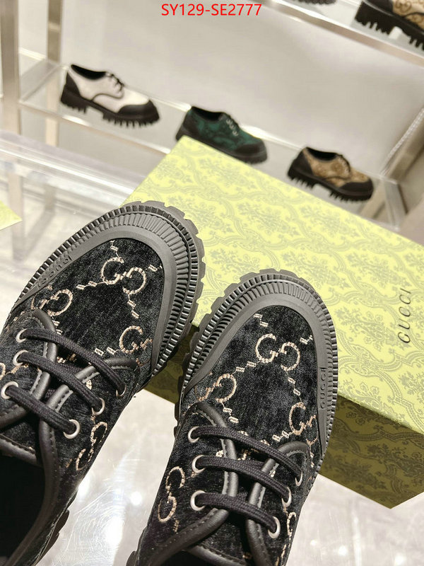 Women Shoes-Gucci,buy replica , ID: SE2777,$: 129USD