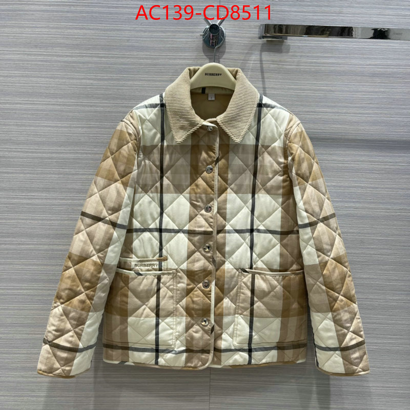 Down jacket Women-Burberry,replica best , ID: CD8511,$: 139USD