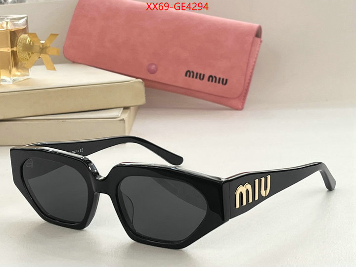 Glasses-Miu Miu,what's the best place to buy replica , ID: GE4294,$: 69USD