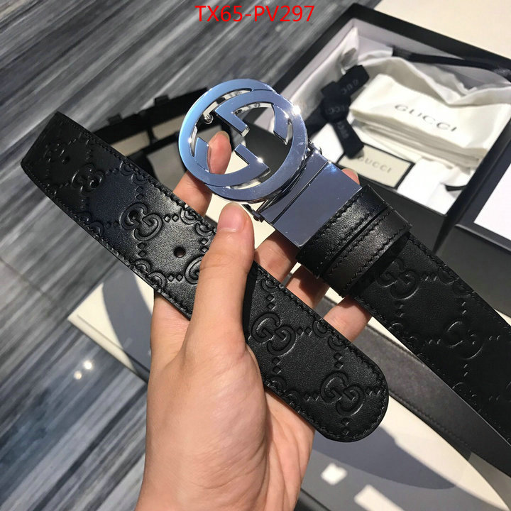 Belts-Gucci,fashion designer , ID: PV297,$:65USD