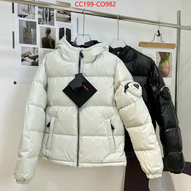 Down jacket Men-Prada,exclusive cheap , ID: CO982,$: 199USD