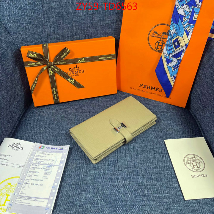 Hermes Bags(4A)-Wallet-,the best quality replica ,ID: TD6563,$: 59USD