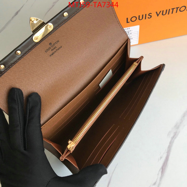 LV Bags(4A)-Wallet,ID: TA7344,$: 59USD