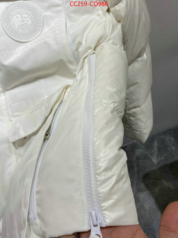 Down jacket Men-Canada Goose,quality replica , ID: CO986,$: 259USD