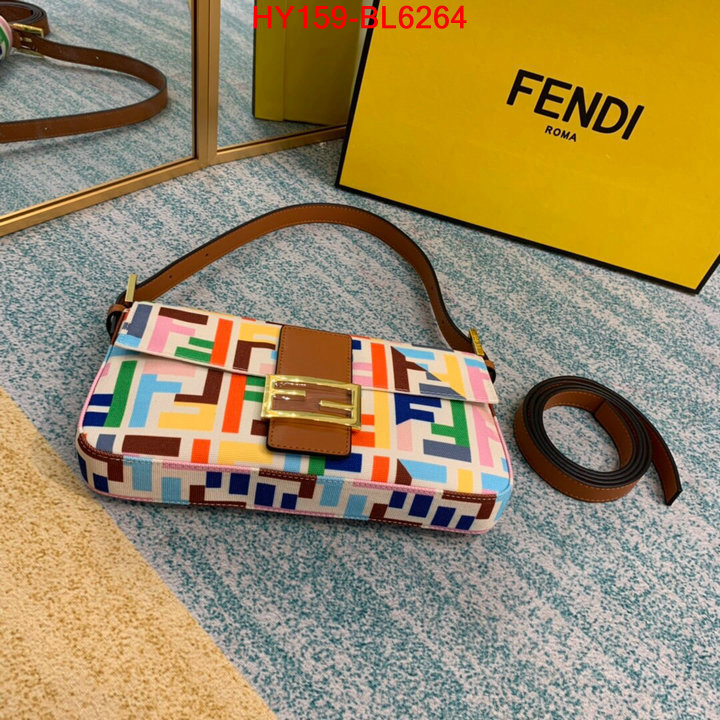 Fendi Bags(TOP)-Baguette,designer fashion replica ,ID: BL6264,$: 159USD