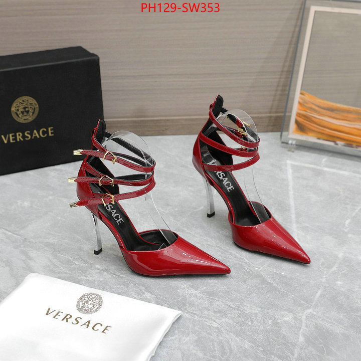 Women Shoes-Versace,high quality aaaaa replica , ID: SW353,$: 129USD