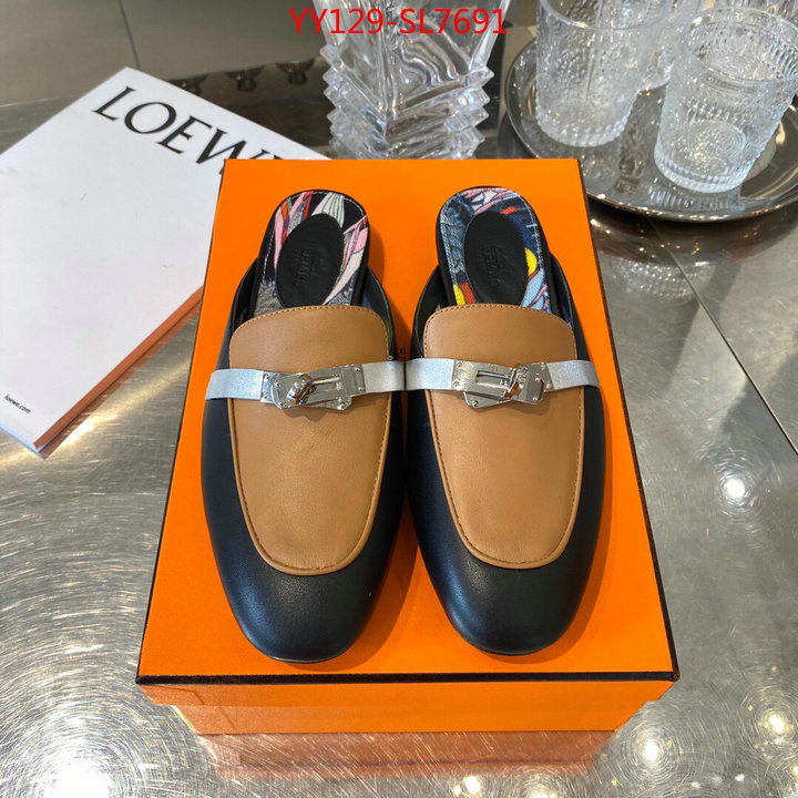 Women Shoes-Hermes,brand designer replica , ID: SL7691,$: 129USD