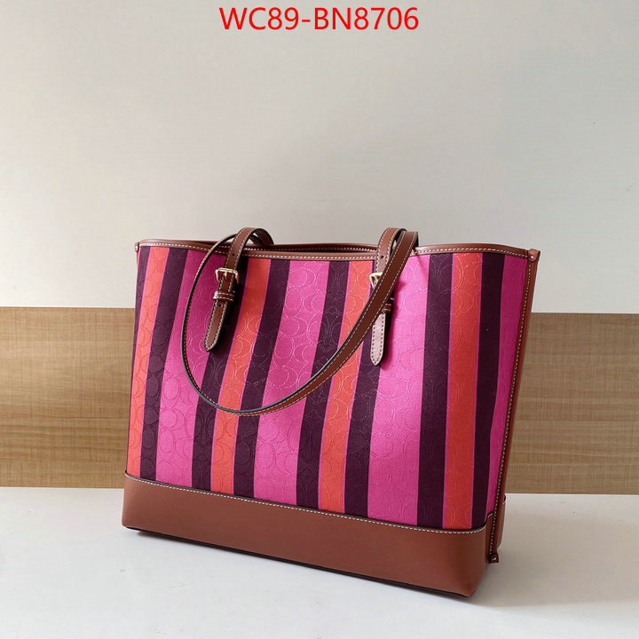 Coach Bags(4A)-Tote-,replica ,ID: BN8706,$: 89USD