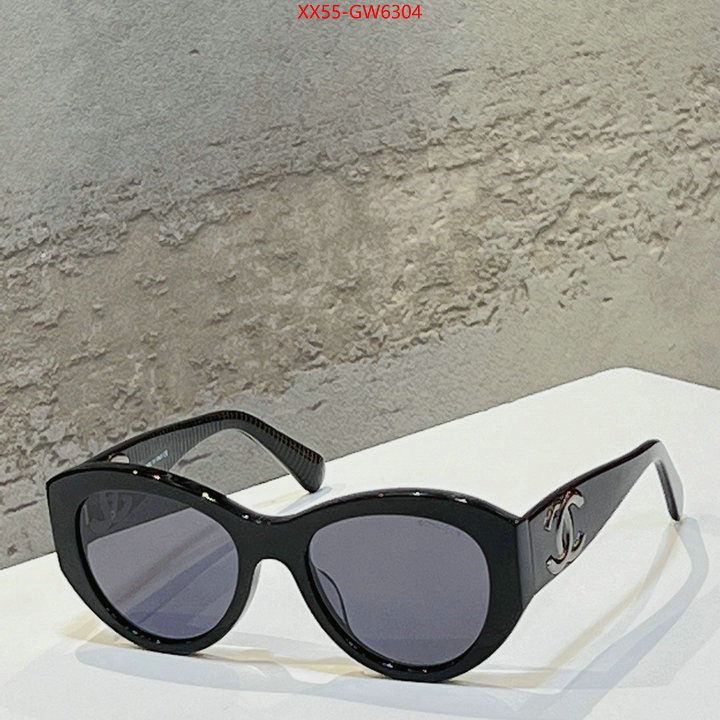 Glasses-Chanel,where can you buy replica , ID: GW6304,$: 55USD