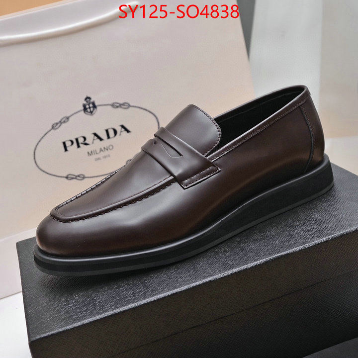 Men Shoes-Prada,top , ID: SO4838,$: 125USD