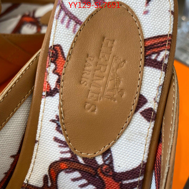 Women Shoes-Hermes,brand designer replica , ID: SL7691,$: 129USD