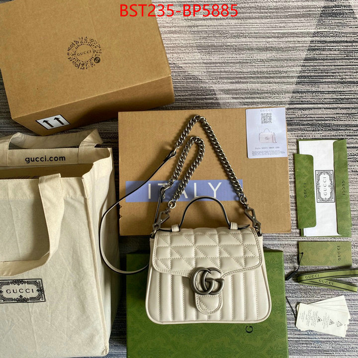 Gucci Bags(TOP)-Marmont,we curate the best ,ID: BP5885,$: 235USD