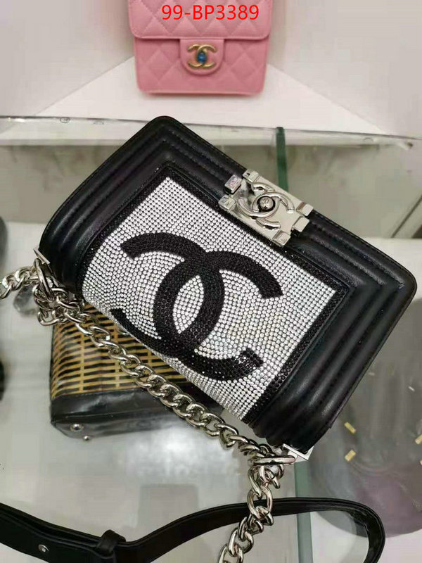 Chanel Bags(4A)-Diagonal-,ID: BP3389,$: 99USD