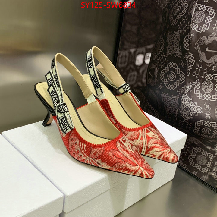 Women Shoes-Dior,replcia cheap from china , ID: SW6834,$: 125USD