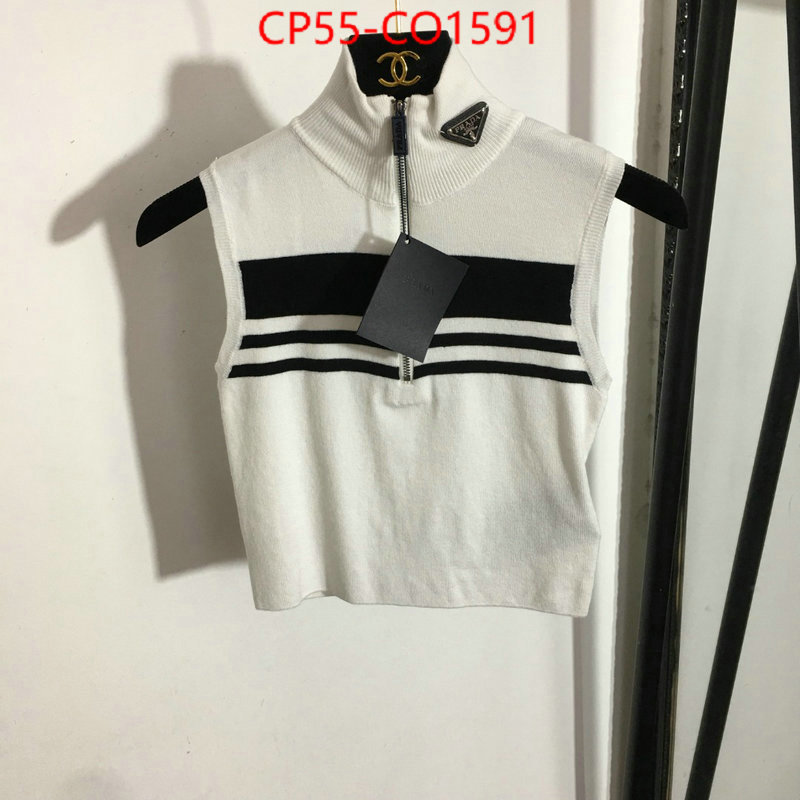 Clothing-Prada,wholesale imitation designer replicas , ID: CO1591,$: 55USD