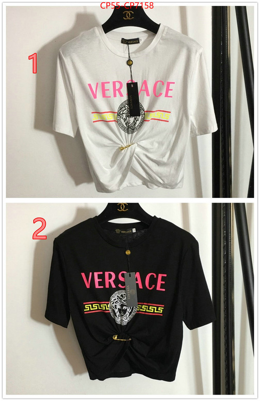 Clothing-Versace,where to buy fakes , ID: CP7158,$: 55USD