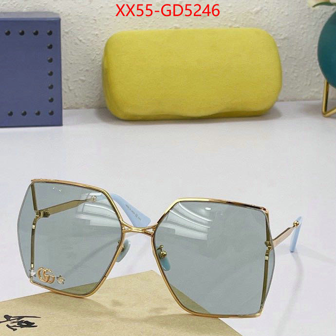 Glasses-Gucci,top fake designer , ID: GD5246,$: 55USD