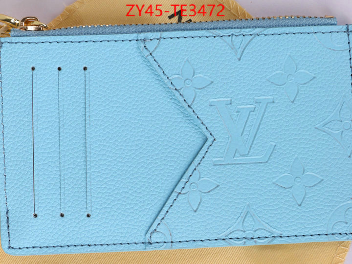 LV Bags(4A)-Wallet,shop designer replica ,ID: TE3472,$: 45USD