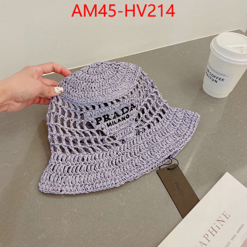 Cap (Hat)-Prada,perfect quality , ID: HV214,$: 45USD