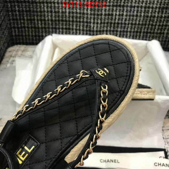 Women Shoes-Chanel,where quality designer replica , ID: SD742,$: 115USD