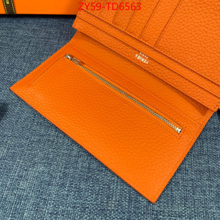 Hermes Bags(4A)-Wallet-,the best quality replica ,ID: TD6563,$: 59USD