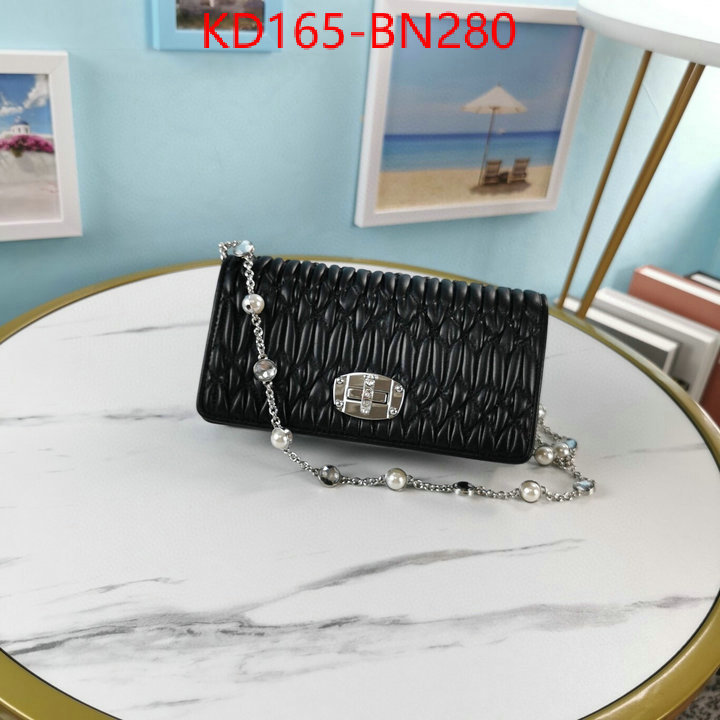 Miu Miu Bags(TOP)-Diagonal-,wholesale china ,ID: BN280,$: 165USD